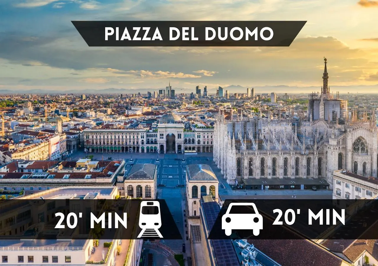 Sempione-Citylife, Suite Elegante - Metro M5 Ad 1 Minuto Milan Apartment